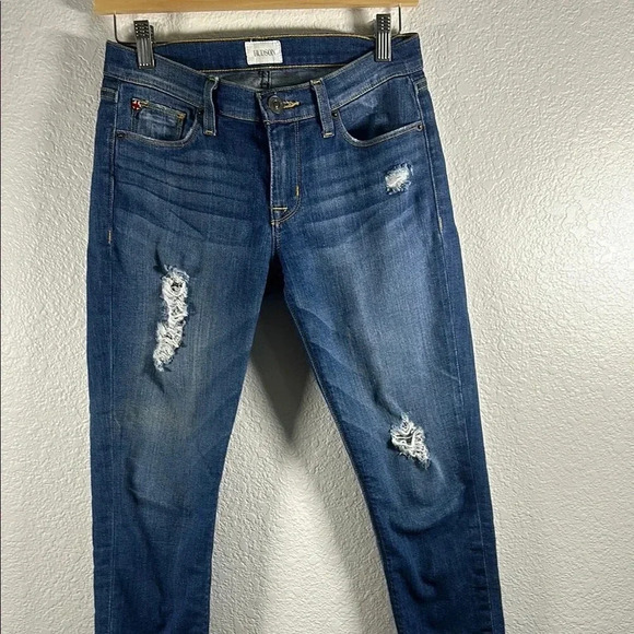 Hudson Krista Super Skinny Crop Jeans - Picture 2 of 6